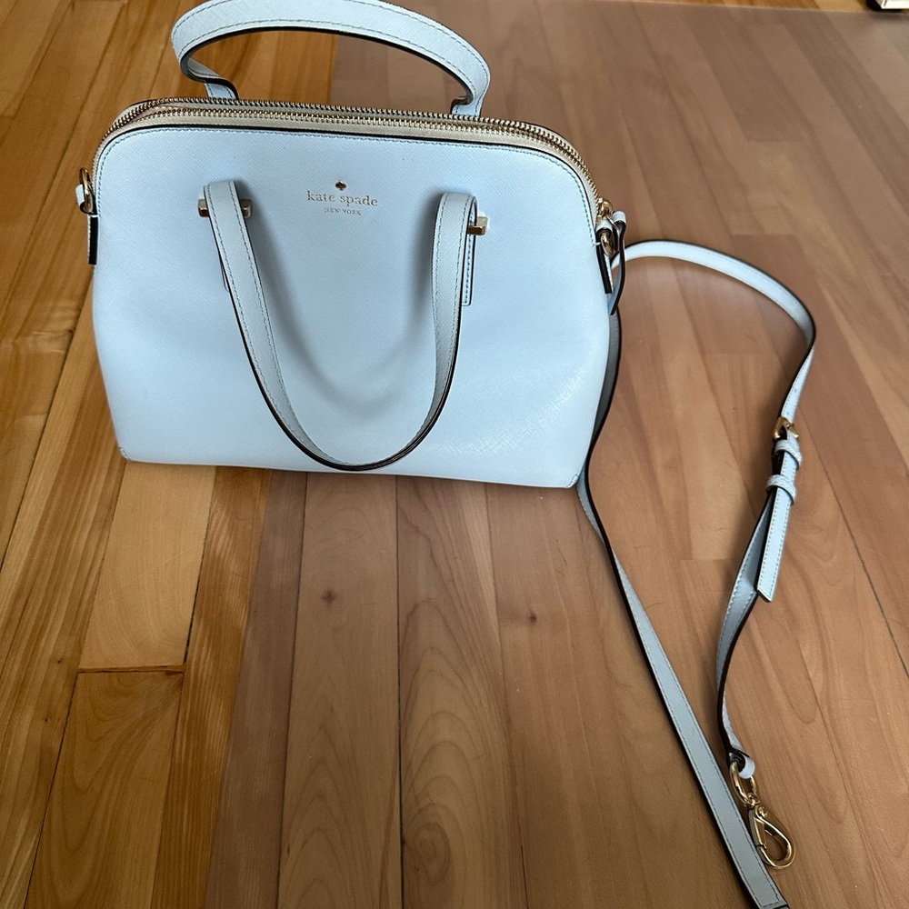 Kate Spade Pale Blue Leather Bag